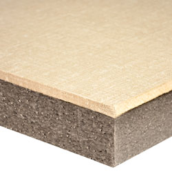 An insulated cementitious basement wall panel